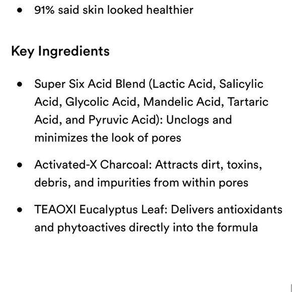 $12❤️🔥 LAST 1! GLAMGLOW SUPERMUD Charcoal Instant Treatment Mask 2PK 🪞 NEW - Picture 7 of 7